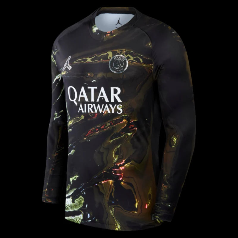 Paris SG Maillot Manches Longues Night Edition 25/26 – CHAMPIONS ⭐⭐ — Vue 2