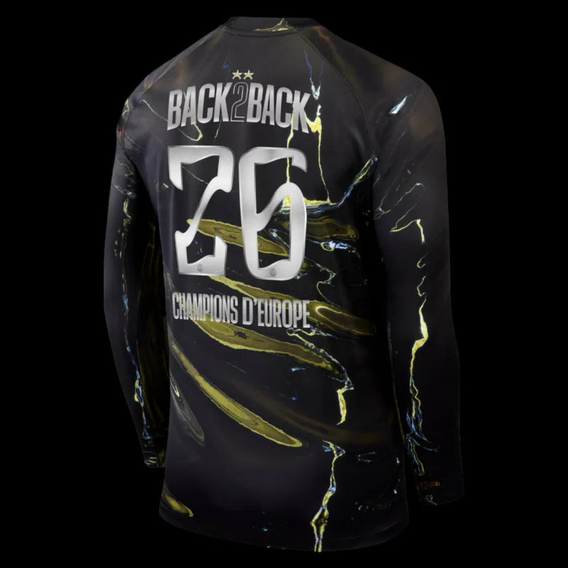 Paris SG Maillot Manches Longues Night Edition 25/26 – CHAMPIONS ⭐⭐